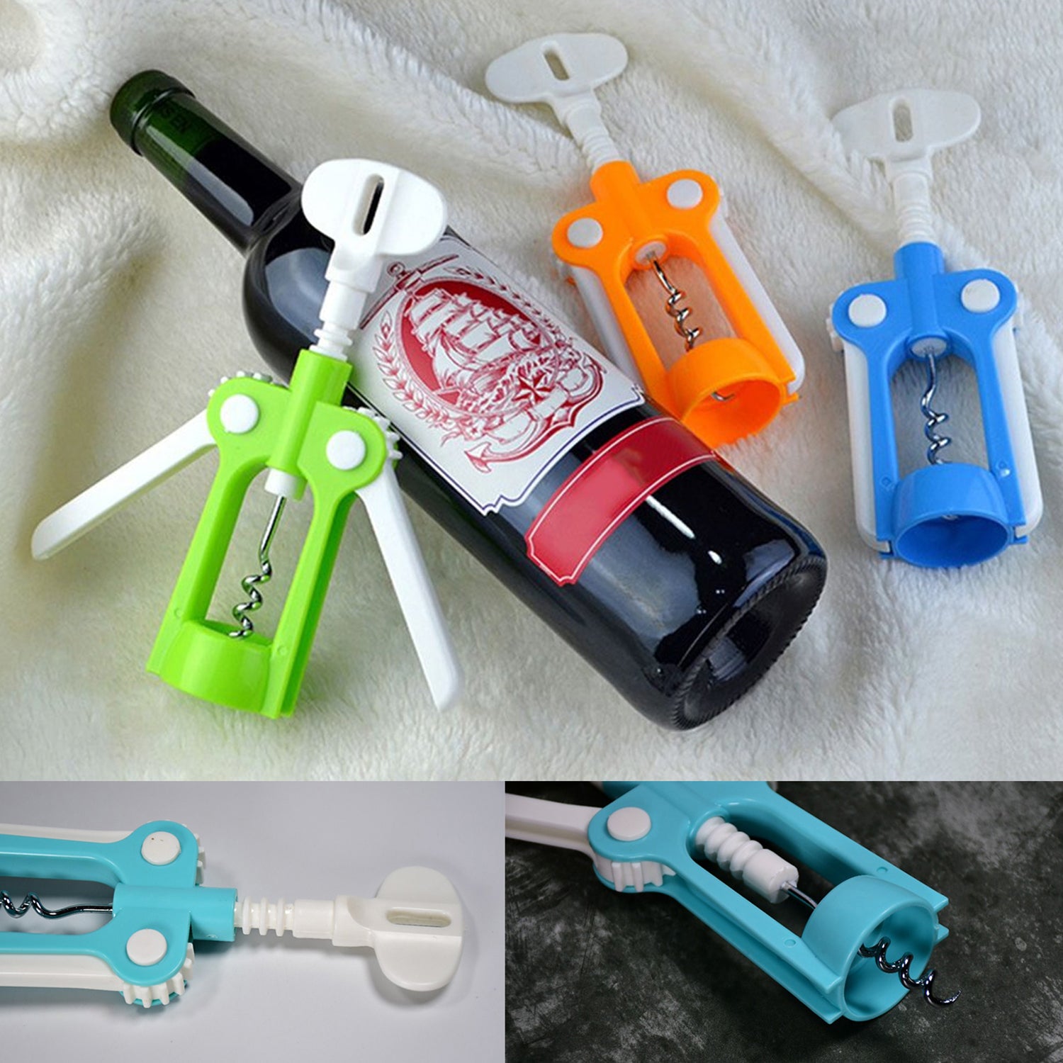 2816 Waiter Wine Corkscrew Bottle Beer Cap Opener For Restaurants Bar Home 2816 Waiter Wine Corkscrew Bottle Beer Cap Opener For Restaurants Bar Home